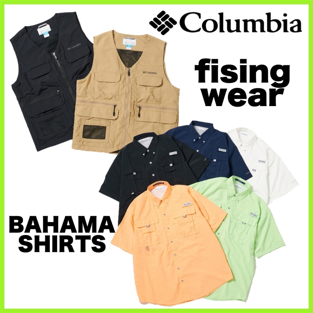 ≪Columbia≫BAHANA SHIRTS＆Fishing WEAR