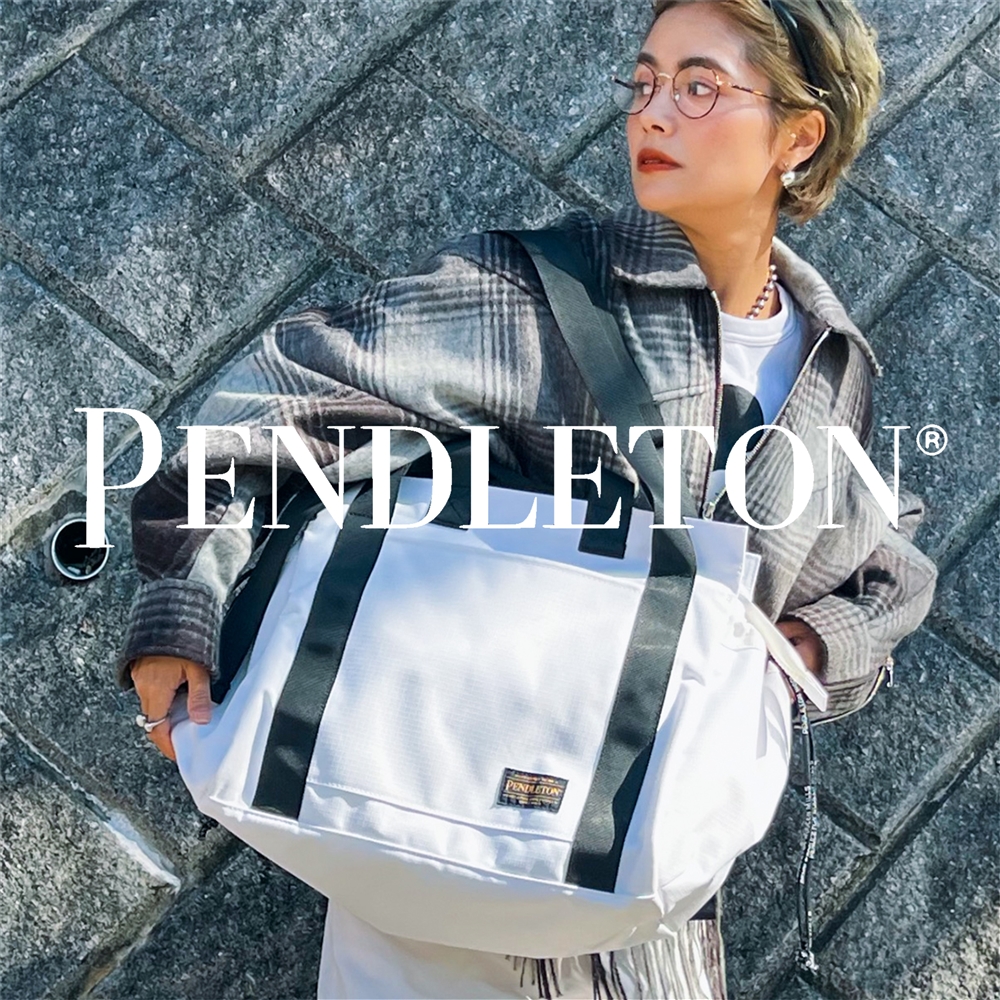 完売必至！今注目を集めるMARIE INABA氏 プロデュース〈PENDLETON（ペンドルトン）〉の "MOTHER'S TOTE（マザーズトート）" がオッシュマンズに登場！