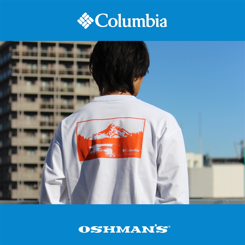 【オッシュマンズ別注】COLUMBIA｜Miller Crest Long Sleeve Graphic tee