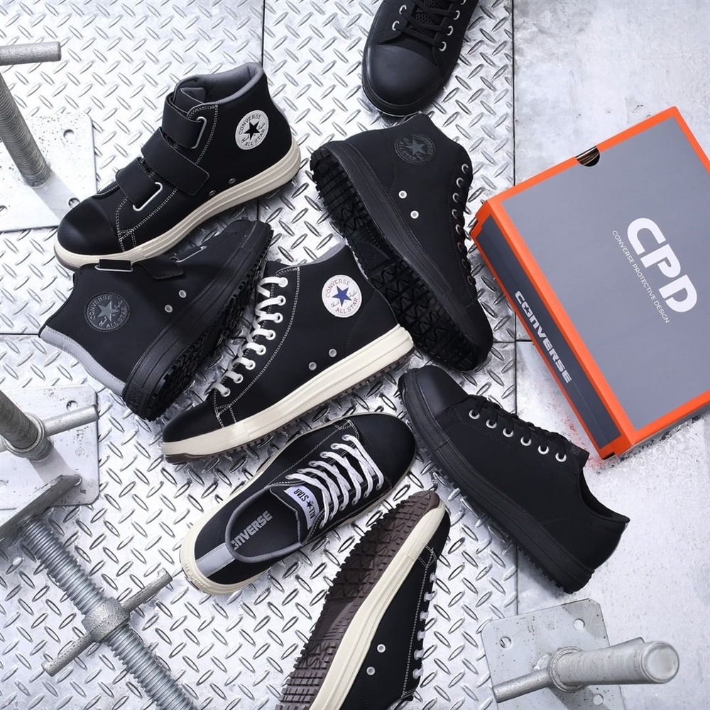 JSAA規格が定める安全性や耐久性を備えた〈CONVERSE（コンバース）〉 のプロテクティブスニーカーライン 「CPD （CONVERSE PROTECTIVE DESIGN）」が登場！