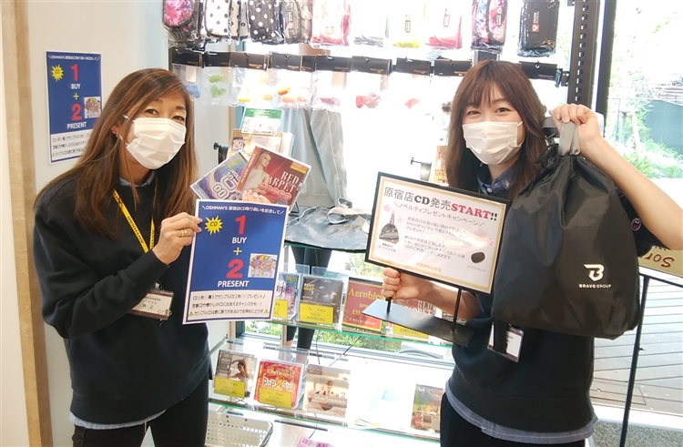 原宿店　CD取り扱いスタート記念！ ノベルティキャンペーン開催！！