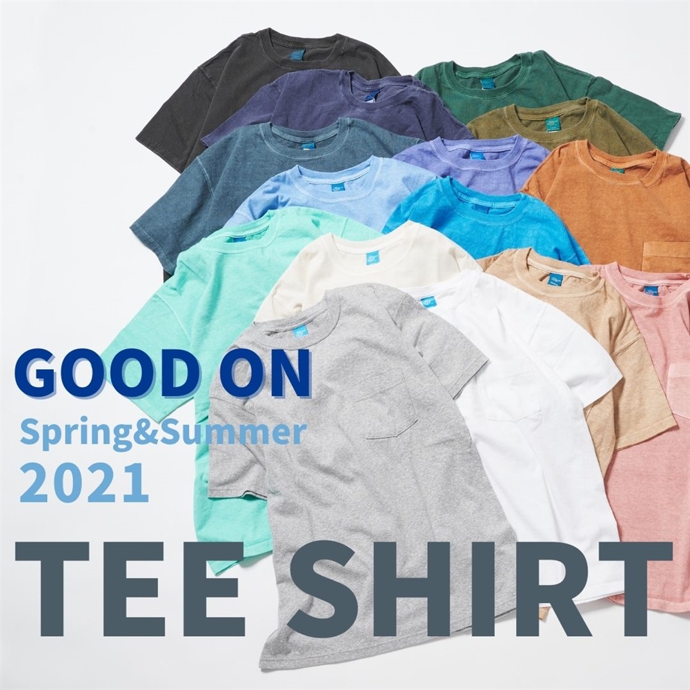 ベーシックでシンプルな"COTTON U.S.A."を貫くブランド「GOODON」×OSHMAN'S 別注Tee