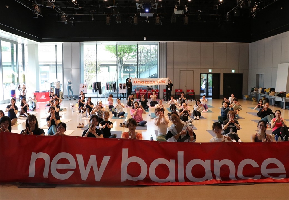 【ワークアウトイベント】new balance FITNESS GEAR EXPERIENCE at OSHMAN’S 開催レポート