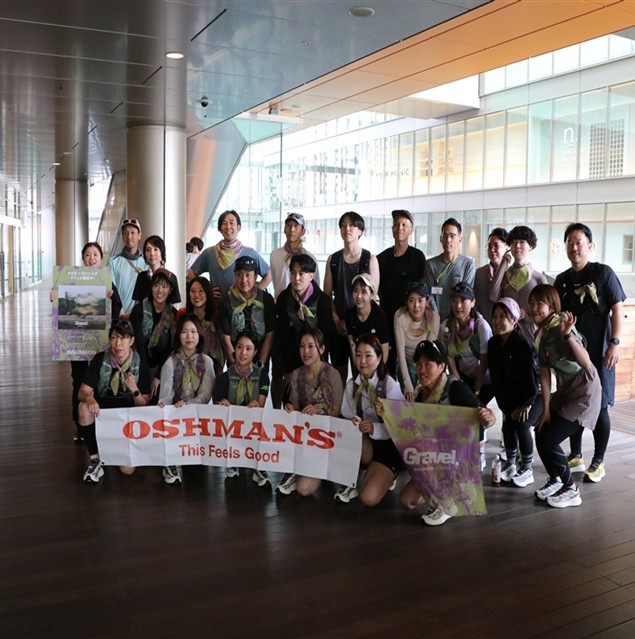 【ランニングイベント】SALOMON GRAVEL RUNNING SESSION "OSHMAN‘S FUTAKOTAMAGAWA"（二子玉川店）開催レポート