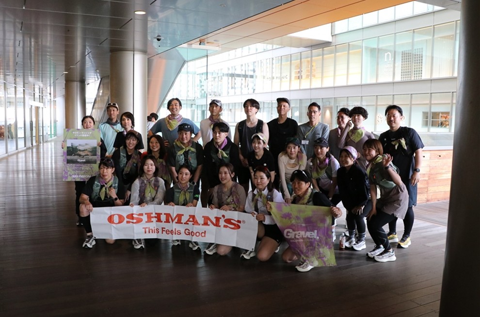 【ランニングイベント】SALOMON GRAVEL RUNNING SESSION "OSHMAN‘S FUTAKOTAMAGAWA"（二子玉川店）開催レポート