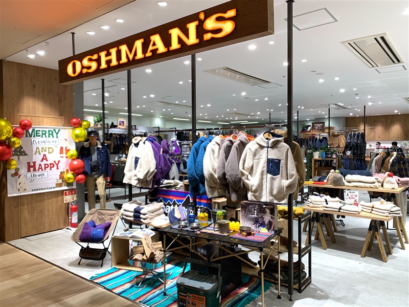 オッシュマンズ銀座店」 12月１日（火）にオープンしました！ | OSHMAN'S