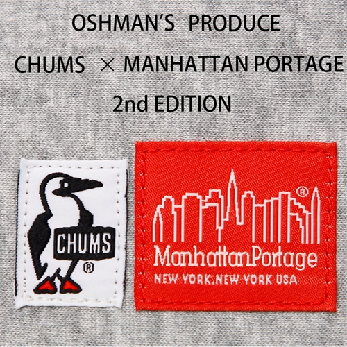 前回買い逃した人に朗報！ 《CHUMS》×《Manhattan Portage》×《OSHMAN’S》トリプルコラボバッグ第二弾が登場