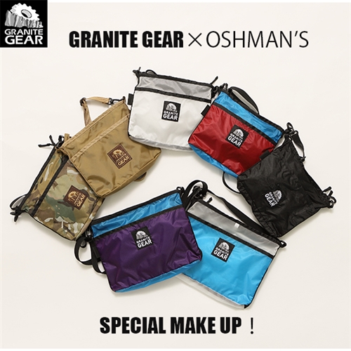 もう少し物が入ったらなぁ…を解決！ 今夏マストの《OSHMAN’S》×《GRANITE GEAR》の別注ハイカーサッチェル