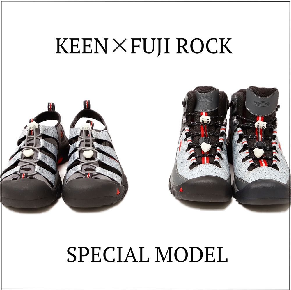 令和初のfuji Rockはこれで決まり Keen からフジロックコラボモデルが初登場 Oshman S
