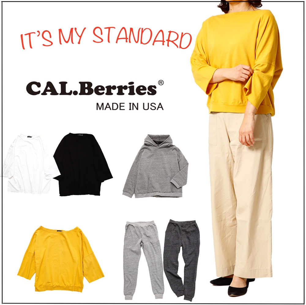 流行に左右されないMY STANDARD！ シンプル&ベーシックな《CAL.BERRIES》をチェック