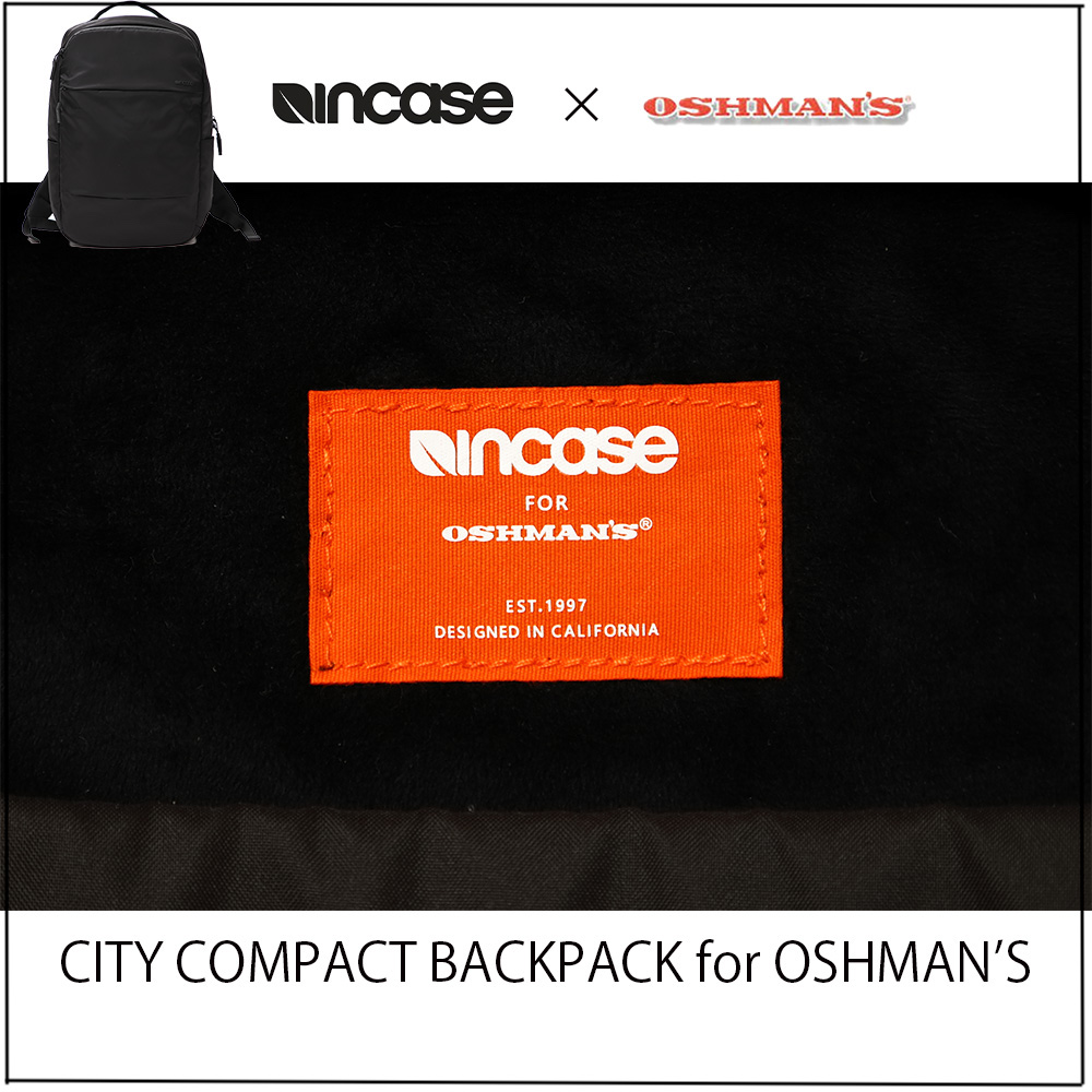 Incase City Compact Backpack OSHMAN'S別注