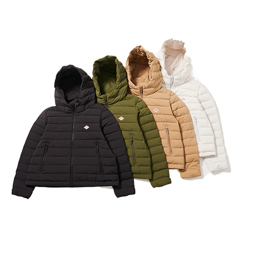 MIDDLE DOWN HOODED JACKET