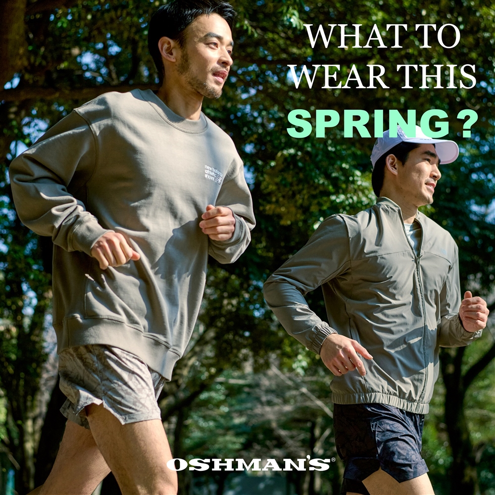 What To Wear This Spring?｜燃焼させろ！モチベを高める最旬ラン&ワークアウトウェア【メンズ・ラン&トレーニングウェア編】