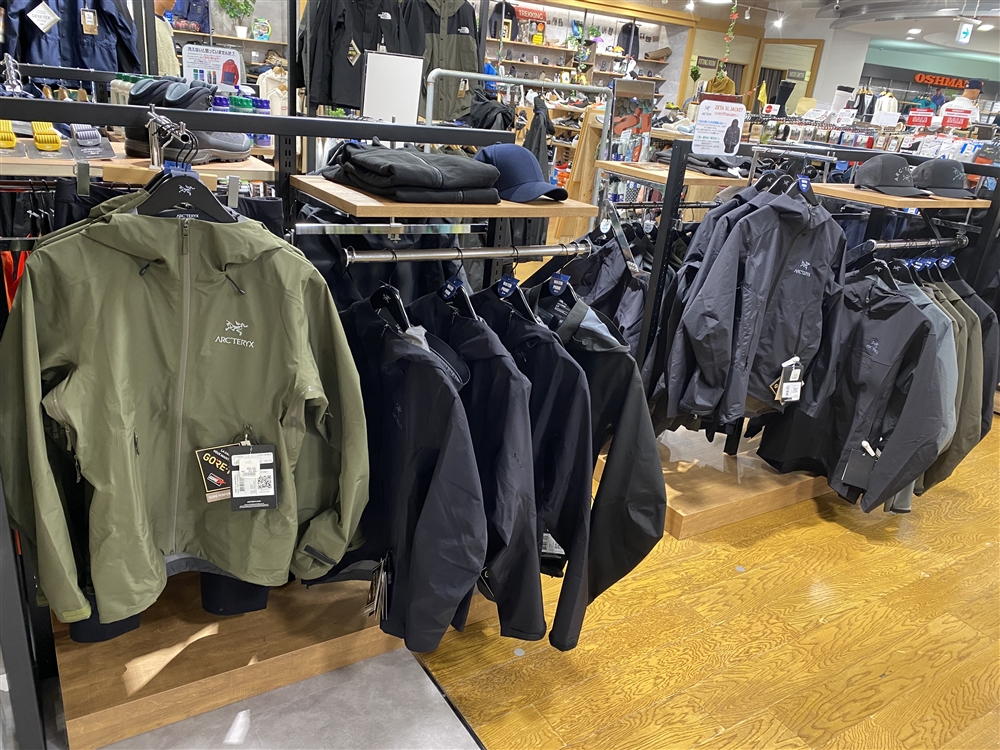 ARC'TERYX 売場