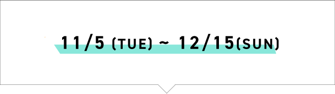 11/5(TUE)～12/15(SUN) 2024 FALL/WINTER WETSUITS ORDER FAIR