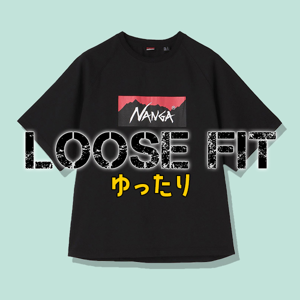LOOSE FIT(ゆったり) - FIND YOUR BESTEE1