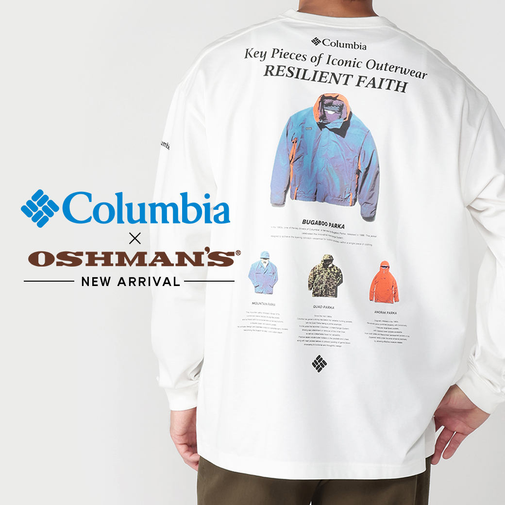 OSHMAN'S別注『Columbia Lil IndianFalls G L/S Tee』