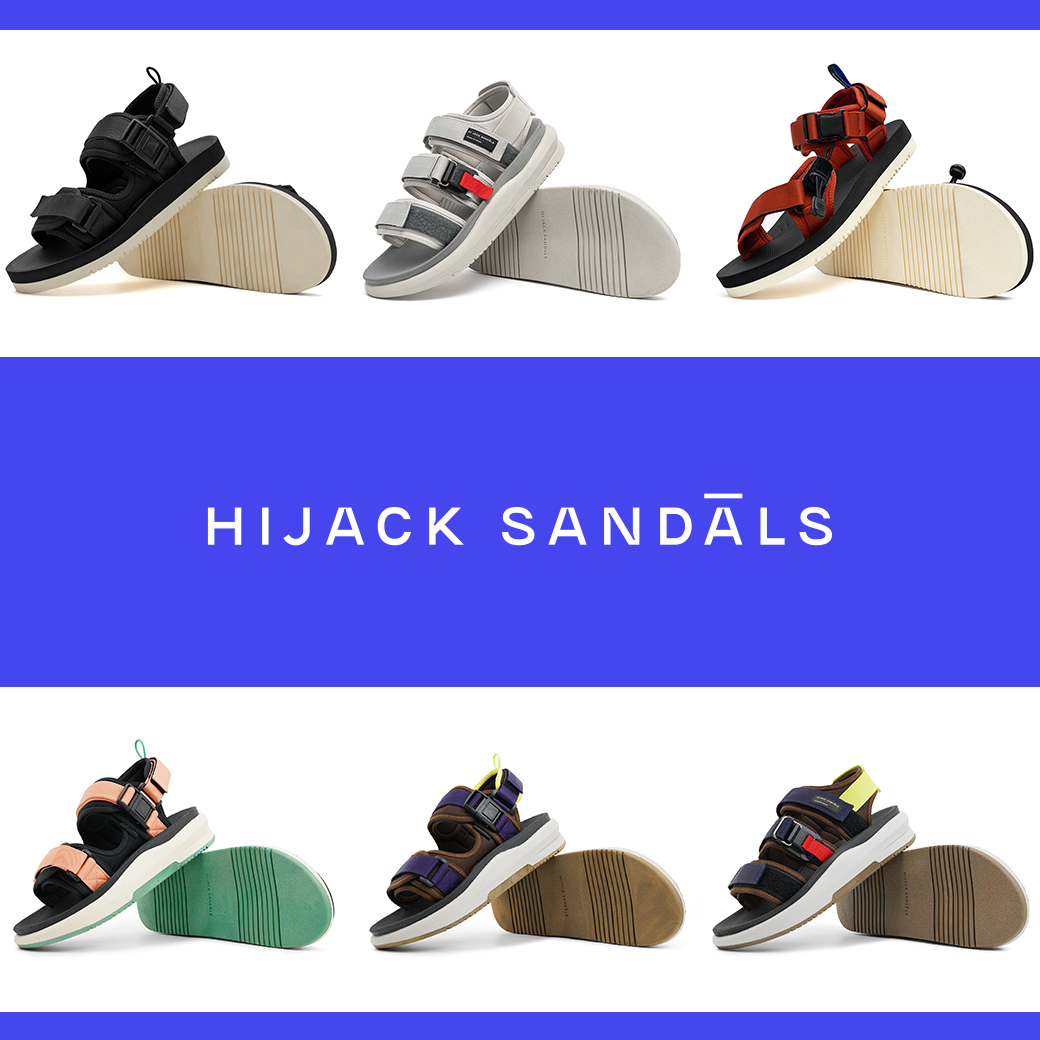 Hijack Sandals (ハイジャックサンダルス) New Release！