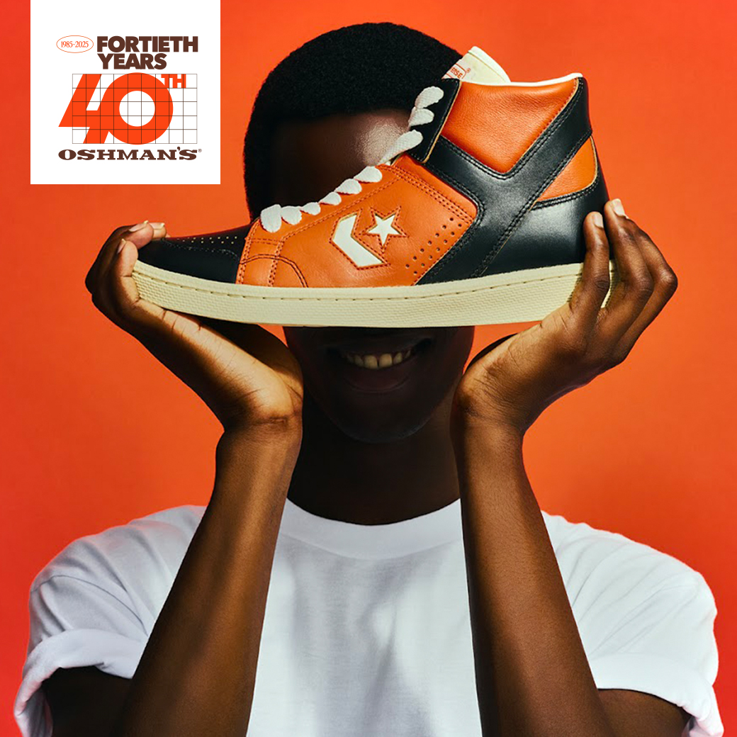 OSHMAN'S40周年記念モデル『CONVERSE WEAPON PS HI』発売のお知らせ！